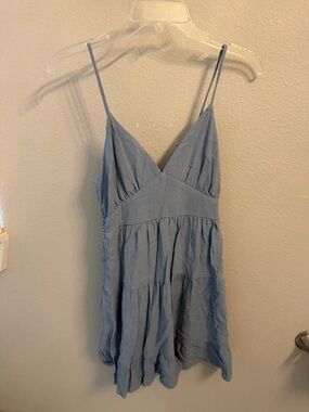 Blue dress